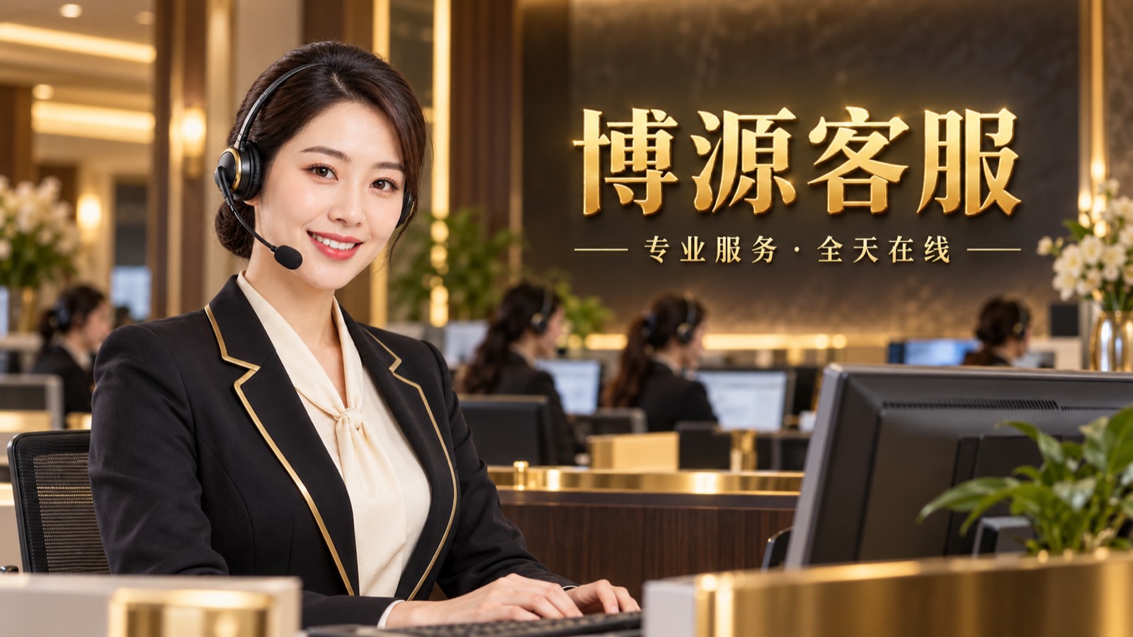博源公司客服中心人工客服服务封面